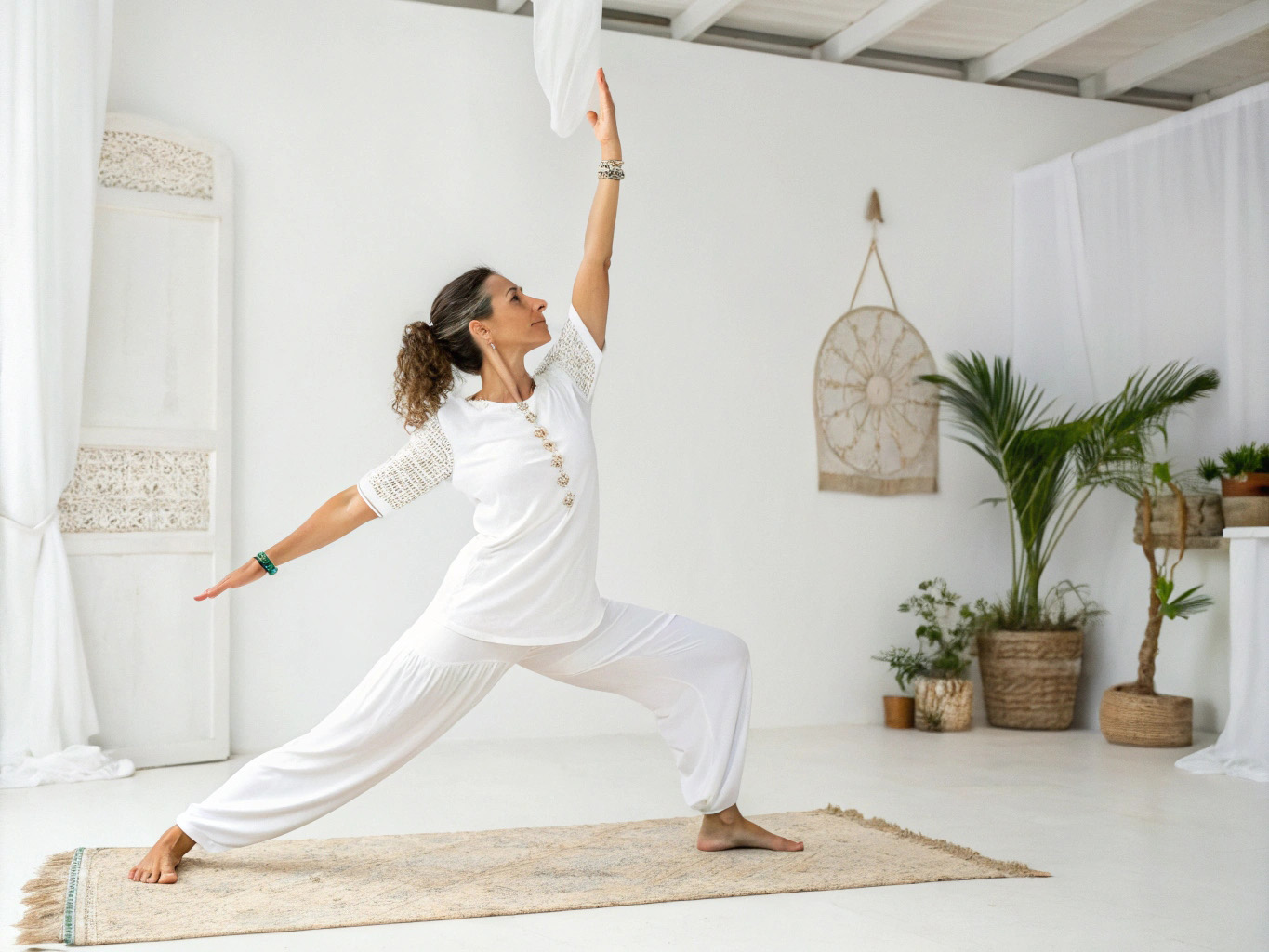 Kundalini yoga session